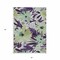 Homeroots 5' X 8' Purple And Lavender Floral Washable Indoor Outdoor Area Rug 610993 - alternate 4