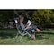 Picnic Time Family Of Brands New York Giants - Outdoor Rocking Camp Chair, (Black) 805-01-175-214-2 - alternate 2