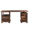 Homeroots 68" Natural Live Edge Solid Wood Writing Desk With Four Drawers 522093 - alternate 5