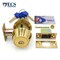 Ecs Hardware Durable Premium Key Controlled Deadbolt US3 Bright Brass, Grade 1 ECSH-HDB01-BB - alternate 4
