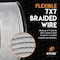 Xpose Safety 7x7 Vinyl Coated Galvanized Steel Aircraft Cable Wir 250 ft, 1/16 to 3/32 GCV16-332-250-X - alternate 4