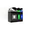 Commercial Zone Products Avante Series Triple Stream 55 gallon Black Trash/Recycling/Composting 30 gallon Containers w/ Canopy Top 787304MSA - alternate 2