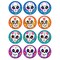 Trend Colorful Skulls/Vanilla Stinky Stickers, 48-Piece Set, 6PK T83308 - alternate 4