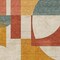 Homeroots 3' X 5' Coral Gold And Ivory Geometric Washable Indoor Outdoor Area Rug 617902 - alternate 5