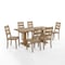 Crosley Joanna 7-Piece Dining Table Set For 6 KF13066RB-RB - alternate 1