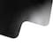 Floortex Advantagemat Black Vinyl Lipped Chair Mat for Hard Floor - 45in x 53in NRCMFLVS0086 - alternate 4