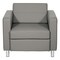 Office Star Products Pacific Armchair, Steel PAC51-R112 - alternate 3