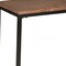 Homeroots 25" Black And Chestnut Solid Wood Rectangular End Table 493229 - alternate 3