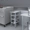 Amgood 24in D x 15in L Stainless Steel Table, Three Undershelves AMG WT-2415-3SH-Z - alternate 4