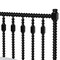 Baxton Studio Callison Spindle Platform Bed, Black, Twin 271-14730-ZORO - alternate 5