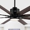 Jonathan Y Octo 66" 1-Light Contemporary Industrial Iron/Plastic Mobile-App/Remote-Controlled 6-Speed Ceiling F JYL9713B - alternate 10