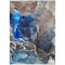 Homeroots 8' X 10' Blue Abstract Washable Non Skid Indoor Outdoor Area Rug 559655 - alternate 6