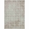 Homeroots 5' X 8' Chocolate Damask Washable Indoor Outdoor Area Rug 607687 - alternate 6