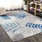 Jonathan Y Tropics Palm Leaves Gray/Blue 3 ft. x 5 ft. Indoor/Outdoor Area Rug AMC100A-3 - alternate 5