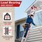 Wrightmaster 17 ft. Aluminum Multi-Position Ladder with Wheels and Stabilizer Bar, 330 lbs. Load Capacity Red ZOR-17FT-RD - alternate 3