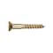 Hillman Wood Screws, Brass, Phillips Head, #8 x 1-1/4-In  , 100PK 385704 - alternate 4
