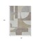 Homeroots 8' X 10' Khaki And Silver Geometric Washable Indoor Outdoor Area Rug 617923 - alternate 7