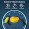 Alpha Digital Polarized Bluetooth Smart Glasses, Audio/Mic, IP65 & 5Hr - Yellow G02-YL - alternate 5