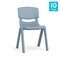 Flash Furniture Plastic Stacking School Chairs with 10.5 in Seat Height in Dusty Blue, 10PK 10-YU-YCX-003-DSTYBL-GG - alternate 7