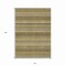 Homeroots 3' X 5' Artichoke Green And Fern Green Striped Washable Indoor Outdoor Area Rug 610576 - alternate 5