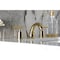 Kingston Brass Widespread Bathroom Faucet with Pop-Up Drain, Polished Brass KB8912CML - alternate 4
