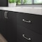 Richelieu 5 1/16-inch (128 mm) Center to Center Brushed Nickel Contemporary Cabinet Pull BP7350128195 - alternate 4