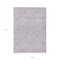 Homeroots 9' X 12' Lavender And Ivory Abstract Washable Indoor Outdoor Area Rug 599734 - alternate 5