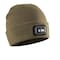Panther Vision POWERCAP 2.5 Rechargeable LED Beanie, Olive Green Knit LCBR-3228 - alternate 1