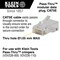 Klein Tools Pass-Thru Modular Data Plugs, CAT5e, 200-Pack VDV826-762 - alternate 11