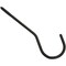 National Hardware 6'' Black Ceiling Hook N275-198 - alternate 3
