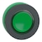 Schneider Electric Head for illuminated push button, Harmony XB5, antimicrobial, plastic, green flush mounted, 30mm, universal LED,  ZB5FA38 - alternate 1