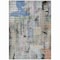Homeroots 8' X 10' Blue Black And Copper Abstract Washable Indoor Outdoor Area Rug 630948 - alternate 6