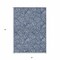 Homeroots 3' X 5' Navy Blue And Ivory Floral Washable Indoor Outdoor Area Rug 594641 - alternate 3