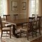 Homeroots 96" Brown Solid Wood Trestle Base Dining Table 565247 - alternate 3