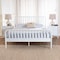 Baxton Studio Lucera Mid-Century White Full Size 3-Piece Bobbin Bedroom Set 257-14015-14121-14121-ZORO - alternate 7