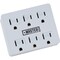 Do It Best Wht 15A 6-Outlet Tap LA-33-W - alternate 3
