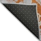 Homeroots 8' X 10' Orange And Gray Floral Washable Indoor Outdoor Area Rug 600033 - alternate 2