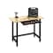 4Dock 48 in. W x 24 in. D 1-Drawer Workbench Table with Particleboard Tabletop WB201 - alternate 1