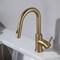 Kibi Circular Single Handle Pull Down Kitchen & Bar Sink Faucet KKF2011BB - alternate 6