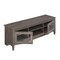 Homeroots 53in Gray Wood Enclosed and Open Storage TV Stand 724158 - alternate 4