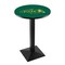 Holland Bar Stool Co 42" Blk Wrinkle North Dakota State Pub Table, 36" dia. Top L217B4236NDakSt-G - alternate 1