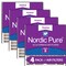 Nordic Pure 20x20x5 Pleated Air Filter, High Capacity, Electrostatically Charged Synthetic Media, MERV 8, 4 PK 20x20x5ABM8-4 - alternate 1