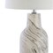Jonathan Y Webb 23" Ceramic LED Table Lamp, Gray/White JYL3004A - alternate 6