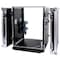 Deejay Led Fly or Drive DJ Equipment Rack with 14u-Space Height and Heavy Duty Castor Wheels TBH14UADW - alternate 4
