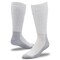 Railroad Sock Mens Crew Socks, 70% Cotton, 20% Nylon, 10% Lycra, White/Grey, 6-12 M, 2 PK MQ6120 - alternate 4