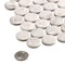 Andova Tiles Estavo Grey 3/4-in. Penny Round Stone Inspired Matte Porcelain Floor & Wall Mosaic Tile ANDESTA1250 - alternate 3