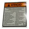 Cnh DECAL, CNH OEM 87707624 87707624 - alternate 1
