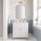 James Martin Vanities Chicago 30 in Single Vanity, Glossy White, w/ Single Hole 3CM White Zeus Silestone Top & Backsplash 503-V30-GW-1WZ - alternate 3