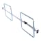 Vestil 1 Piece Aluminum Galvanized Cargo Bar 103in L x 4 5/8in W 23 15/16in H With Hoops Silver CB-H7-5 - alternate 4