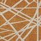 Homeroots 8' X 10' Copper And Beige Geometric Washable Indoor Outdoor Area Rug 600435 - alternate 6